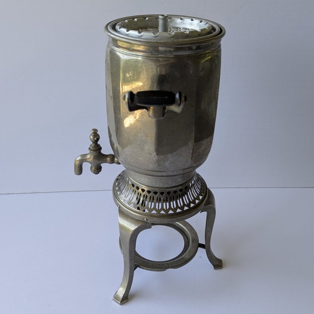 Antique Coffee Percolator Somech Noflen Ladies Association Hebrew 1921 - Picture 13 of 16